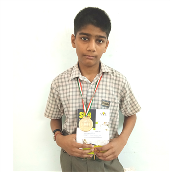 Akasht Jain - VII D Medal of  Distinction - Maths Olympiad Level - I
